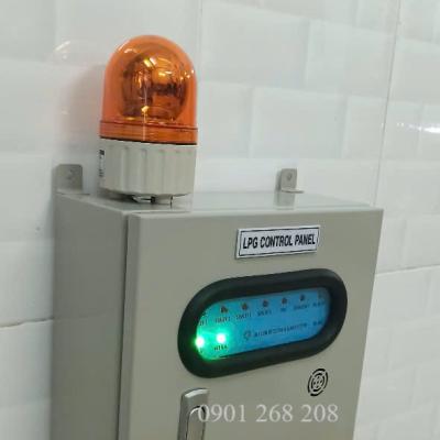 TỦ BÁO RÒ GAS 4 KÊNH ĐẦU DÒ 12VDC
